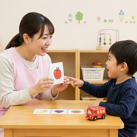 ABA（応用行動分析）の様子