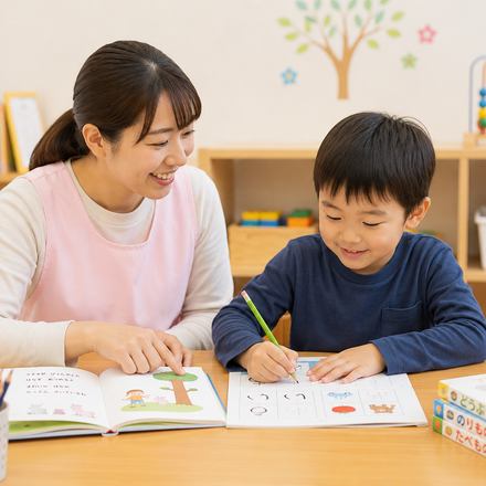 学習支援の様子